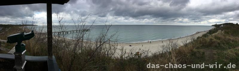 Rerik Aussichtspunkt Blick in Richtung Ostsee