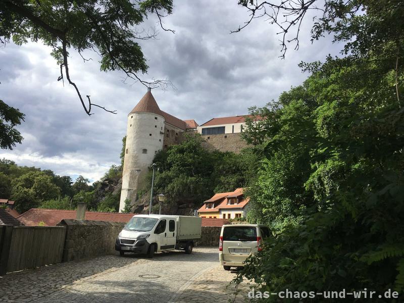 Ein Teil der Stadtmauer von Bautzen