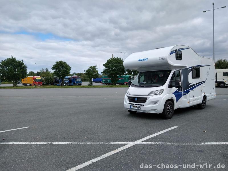 Parkplatz Truckstop Schwarmstedt