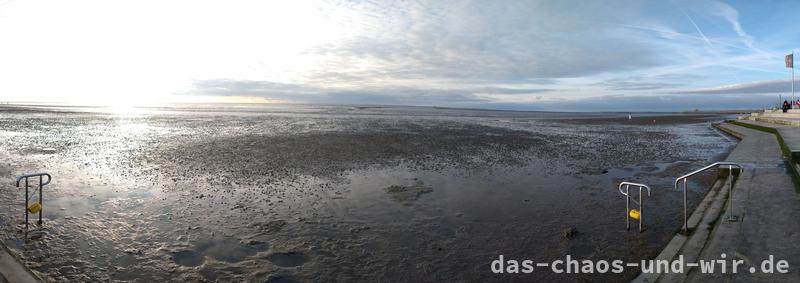 Norddeich - Blick über das Watt