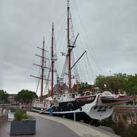 Segelschiff in Emden