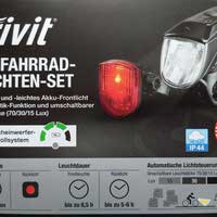 Verpackung des crivit LED-Leuchten-Set