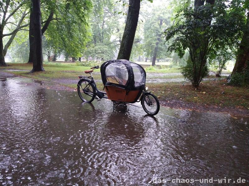 Trocken durch den Regen?