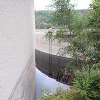 Okertalsperre Staumauer