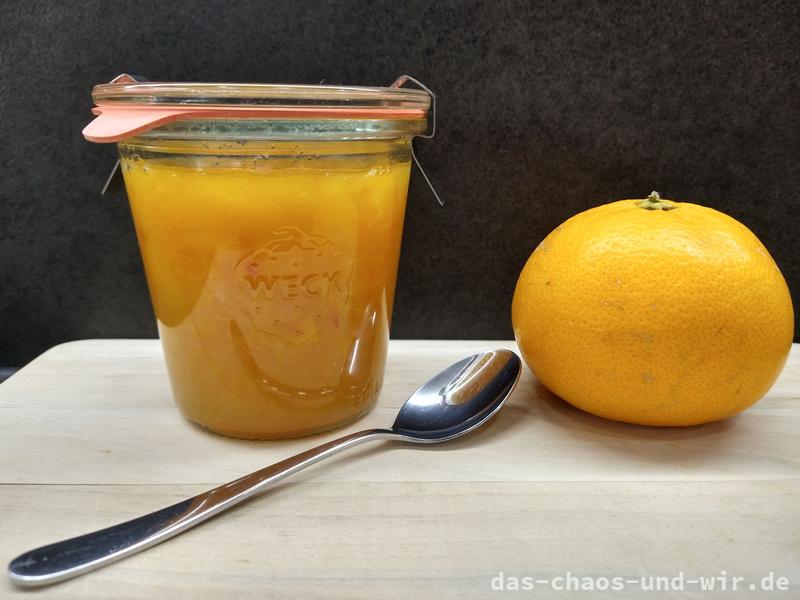 Rezept für selbstgemachte Blutorangenmarmelade