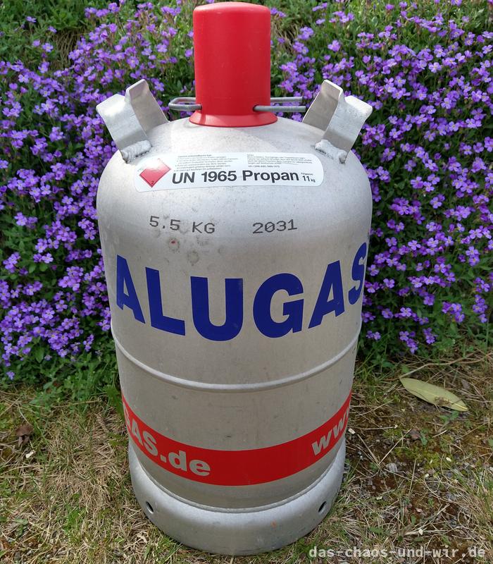 Aluminium Nutzflasche für 11kg Gas
