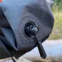 Ventil des Seat Pack geschlossen