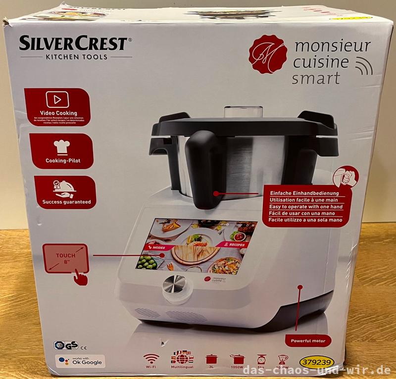 Karton des Monsieur Cuisine Smart "SKMS 1200 A1"