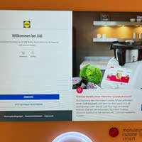 Monsieur Cuisine Smart mit Lidl Konto anmelden