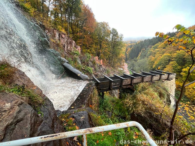 Zuleitung zum Trusetaler Wasserfall