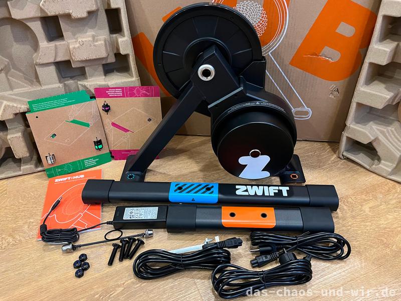 Erste Eindrücke mit Zwift Hub Rollentrainer