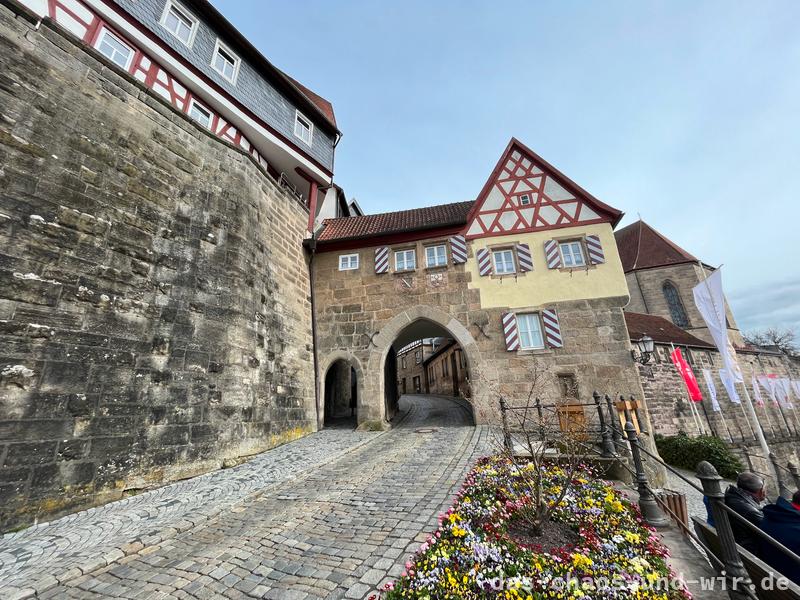 Ausflug nach Kronach mit der Festung Rosenberg