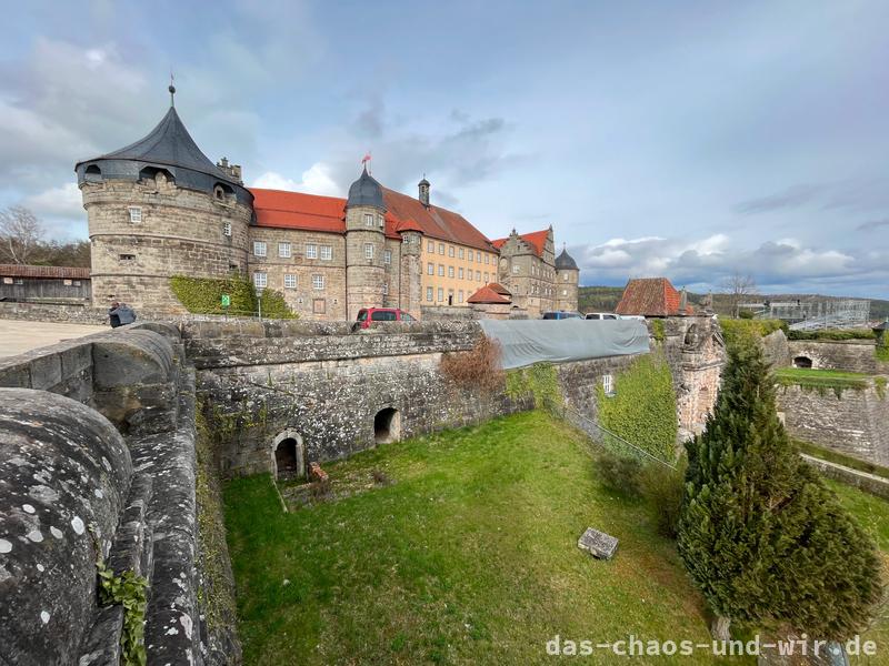 Blick auf Festung Rosenberg