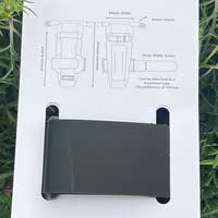 Restrap Downtube Bag: Rückseite