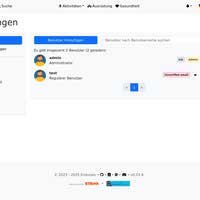 Endurain: Benutzer verwalten